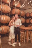 It was the perfect dress for my courthouse wedding! Everyone thinks I'm lying when I tell the price! (I wore high heels at the ceremony - got them at Lulus too - and sneakers at the celebration lol) - Natalia A.