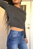 It's a basic long sleeve top that I can mix and match a lot.I will get a lot of use from this. It's comfortable and I love the length. - Grace F.