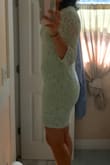 I bought a medium based on others' reviews of fitting, but I think my 'perfect' fit might be somewhere between a small and medium. A small might have been more flattering/less baggy. It's a nice dress otherwise, a nice color and style. - Lauren S.