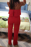 Love it but returning for black since it's a little too much for me as far as "look at me" on my athletic build. I have wider hips and thicker thighs; so tight in that area. - Jessica C.