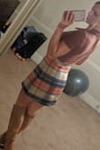 Love the colors and fit of this skirt! Very cute for fall. - Amy S.