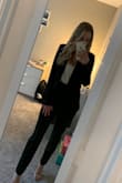 These are great slacks for any occasion. I do wish the calf portion of the trousers were a little tighter on me like they are on the model but that I still wear them anyways. They are good quality for the price... I am debating getting them in another colour. I love how tight the waist band is. I have a very narrow waist so anything high waisted is usually too big however these fit perfectly. Thank you Lulus! - Janine A.