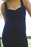 It's not easy to find formal dresses for girls with big busts. This fit the criteria without making me look heavy in the waist. Stretchy fabric was perfect. - Rachel V.