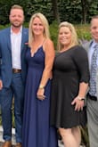 This dress fits true to size on top, however, is very long. I had to hem several inches off. - Sarah H.