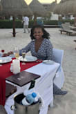 Love this dress. The size was true to fit for the first wear but shrunk after a wash. Was perfect for my anniversary dinner on the beach! - Paige S.