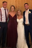 I love this dress! I wore it to my friends fall wedding and I received so many compliments on it! It's made really well and the material is so much nicer than I was expecting. Highly recommend!! - Brenee C.