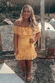 I really loved the dress and got so many compliments! It fit my curvy figure great! - Carley S.