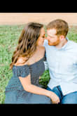 This dress made for very beautiful engagement pictures, only flaw is it's a bit long even with heels. - Katey R.