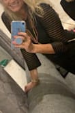 I loved this dress online but was a bit underwhelmed when it arrived. I purchased it for a bachelorette party in NYC and received a lot of compliments on it, but i felt it wasn't as big of a wow factor that i imagined. It's a bit tight which is unusual for the typical size M i get from lulus but sizing up would've been too large. Second photo loaded to show sleeves - they were a little longer on me and a bit baggy. - Haley W.