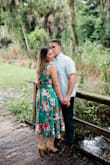 I bought this dress for my engagement session, although this dress did fit me a little huge it still looked so gorgeous. it is a little long since i am super short but looked awfully nice and not to conservative. - GABRIELA M.