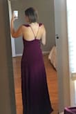 Loved this dress online forever, just was large on me and looked odd. If I tightened the straps more the neckline was higher and wasn't flattering. However, longer straps also made it seem baggy. Returned this one, maybe just wasn't the shape for me. - Renee W.