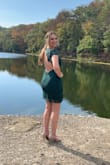 Really liked this dress for homecoming.  The back was a little loose, we used skin tape to hold the lace down.  Liked the length and color. - Ashley B.