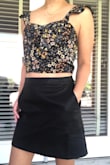 Love to wear it for a night out or just casual outing. It's comfortable and not too short.It has pockets too. - Grace F.