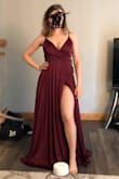 It feels heavy but looks very good. Fits true to size. Will order again.
Edit: Had to get it tailored because it was too open in the upper half for my taste at least. Also had to close it up a little bit because the opening for the legs is in the wrong area. - Katerina K.