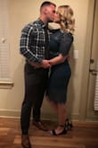 I wore this dress to a wedding and it was perfect! I got the emerald green color. It fits true to size and is flattering on most body types! It is easy to zip and I was able to wear a strapless bra without it being seen. Very comfortable, non-itchy materials. I definitely would recommend. I looked at the reviews before buying and was not disappointed! - Kayla M.