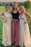 I bought these pants in both colors because I received SO many compliments! These pants are sooo cute and fit really well! - Kristin P.