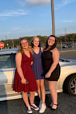 Dress was beautiful. :) Got a lot of compliments on it. It did fit a little weird around my bust area, so I had to get my friend's mom to sew it a tad smaller so it didn't look like extra fabric was poking out in the front, but overall it was great. :) Will definitely buy another dress from Lulus!! - Ava K.