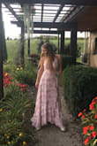 I got an X small and I thought it wouldn't fit as well as it did. The back adjusts and the straps can tighten and loosen... I wore this for a wedding and got SOO many compliments, it was almost like I was the bride! It's a little long but I loved it because it was trailing behind me BEAUTIFULLY. Def wear with heels! Ladies, promise you won't regret it. - Alexis J.