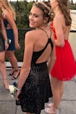 Loved this dress for my daughter's first Homecoming, she looked beautiful and it wasn't too short. XS fit her perfectly. Would definitely look at this site for a Tolo dress. - Nicole N.