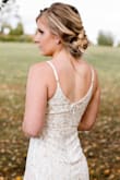 This dress fit perfectly for my elopement pictures! We were traveling to a beautiful garden area in Germany and I wanted a simple, form fitting dress. This dress was stunning and looked absolutely amazing for out photos! - Kelley W.