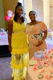 So very beautiful! Wore it to our baby shower and got tons of compliments! When I received it though, there as a large hole and small tear, which I though was because it was at the final sale price. I just wish I was told that it would have tears before ordering because I would have not ordered it or ordered it earlier. I was able to get last minute tailoring, but it was very close. Anyhow, it made me feel like a princess and a little lemon drop. - Stephanie S.