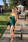 This dress was everything! Bought my usual size large and it fit perfectly. It was really creased from packaging but nothing the dry cleaners couldn't fix - Olivia L.