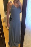 Plain in the front. Super cute in the back. Fots great - Jacqueline D.