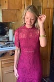 I absolutely loved this dress. I wore it as the maid of honor for my sister's fall wedding, and couldn't have been happier. The fit was perfect, and the color is so flattering. It's classy, but still makes you feel confident and sexy. I now officially want it in every color. - Laurel B.