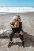 These joggers feel like pajamas, but look so incredibly cute and fit like a glove! I couldn't recommend these enough - I want them in more colors, seriously SO GOOD! - Brittany W.