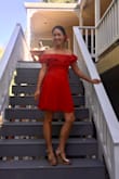 Wore this to a Havana Nights fundraiser and loved it! I concerned it was going to be too short but it fit perfectly! Lots of compliments! Fast shipping too made this a great buy! - Nicole K.