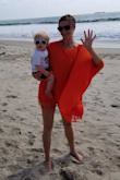 I love this cover up! The color makes me feel like I have a summer time glow and the fabric is very lightweight and dries quickly after getting wet. Perfect for a day at the pool/beach. - Rachael B.