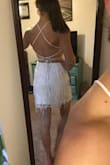 Got this for my bachelorette party and it fits great! Not too short for someone who is very tall! - Reanna B.