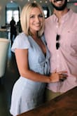 Absolutely love this dress! I am usually a medium in dresses but I am small chested so ordered a small. It fit great! The top is adjustable so you can tie it tight or loose depending on your size up top. The only downfall is that it wrinkles very easily. - Sierra H.