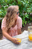 Very flattering. I paired it with white slip on vans & got lots of compliments! - Ashleigh D.