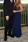 This dress was amazing and so comfortable and warm for a fall wedding. Straps were just a bit too long so I had to take them in, but otherwise the dress was a perfect fit! Ordered the size I normally would at any other store.
Definitely need heels though, as it is quite long! - Sheri L.
