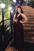 I just love this dress! Got it for my brother's wedding. I love the color! I have big breast and small waist, so I ordered the bigger size and sewed it in the waist part. I used a strapless sticky bra and it was perfect
Fast delivery and high quality product. - Yael K.
