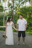 Let me start out by saying I never write reviews on clothing... but this dress is simply elegant. Perfect beach elopement dress & I didn't need to diet for months to fit into it either. I did have the shoulders taken up a bit & took the train off so it wouldn't drag in the sand. You won't regret buying this dress. - Abby M.