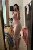 It fits good & looks very elegant! Just wish it had adjustable straps. I'm in love with this dress! -Ignore the mess in the background lol. - Eveline D.