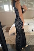 For smaller girls I would only recommend if you are OK with getting alterations. That being said I love this jumpsuit. The material is high quality and definitely worth the extra money I paid to have it fitted. - Lauren D.