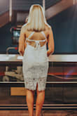 I ordered this dress for graduation pictures and for graduation day itself. It was perfect! The dress fit amazing and was gorgeous.
The only thing I would warn is I got a spray tan a few days before wearing the dress and even after a couple of showers, when taking pictures and sweating a little bit, the spray tan got into the fabric. It all came out after having the dress dry cleaned though.
10/10 would recommend this dress!
*Hip size: 32* - Alexis P.