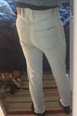 I love the color the light wash is fabulous. The distressed and frayed bottom is amazing and the comfort is awesome! - Nick B.
