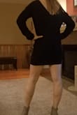 I like the dress, but if you raise your arms at all, the entire dress goes up. I wish it was a little longer, I am going to return and see if I can find something that fits better - ERIKA K.