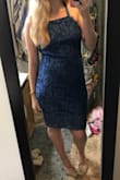 I wore this to a wedding and it was so comfortable all night long! Worked well with and without a bra, I chose to wear one just to give myself a bit more shape. Sexy but classy, love love love this dress! - Molly H.