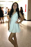 I ordered this dress for my schools homecoming and it was perfect. I will definitely be ordering from Lulus again but next time i will size down. I got so many compliments and i'm overall so happy with this dress! Thank you Lulus. - Alina S.