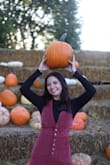 I got this as a cute outfit to wear to a pumpkin patch and take cheesy pictures and let me tell you... it did NOT disappoint. I paired it with the black long sleeve and a black pair of boots and I received SO many compliments! It was good quality as well and came in the mail within a few days. Thanks for making me fashionable. :) - Brianna A.