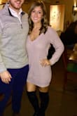 Love this sweater dress! Thick material, so it's perfect for those colder nights. I'm normally a small in Lulus dresses, but I didn't want this to fit too loosely, so I got an XS and it fits perfect. Very comfortable and I love that it's reversible. It looks great with over the knee boots or booties. - Rachel F.