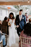 I wore this to my garden wedding and it was perfect, I had to get it tailored but I expected it wouldn't fit absolutely perfect for every body, it was barely tailored and it get great beforehand. I got SO many compliments and I'm still obsessed with it. - Destiny H.