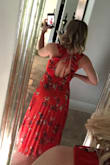 I bought this dress so last minute for a wedding and was stunned at how perfect it fit! I struggle with backless dresses because I am someone who typically needs a bra and stickies don't always work out BUT this dress held me in nicely, was so flattering, and I got so many compliments. I have nothing bad to say about this! - Emily B.