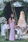 this Perfect dress was so comfy and I got a lot of compliments!! I originally got it to attend my cousins wedding in Bolivia, and every one said I looked flawless. I had to take It to a tailor bc it was too long other than that it is a good thick material - Andrea J.