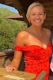 Wore this to my boyfriend's cousin's wedding and knew I was going to meet a lot of his extended family. I felt BEAUTIFUL and got so many compliments. The style of this dress made me rethink my dream wedding dress someday ;) Highly recommend! - Mara-Lise O.